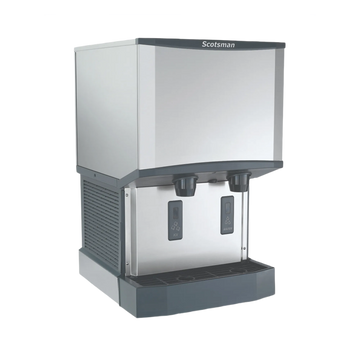 Scotsman Meridian HID525AX-1 Touch-Free Ice and Water Dispenser - 500 lb/Day Nugget Ice, 25 lb Storage