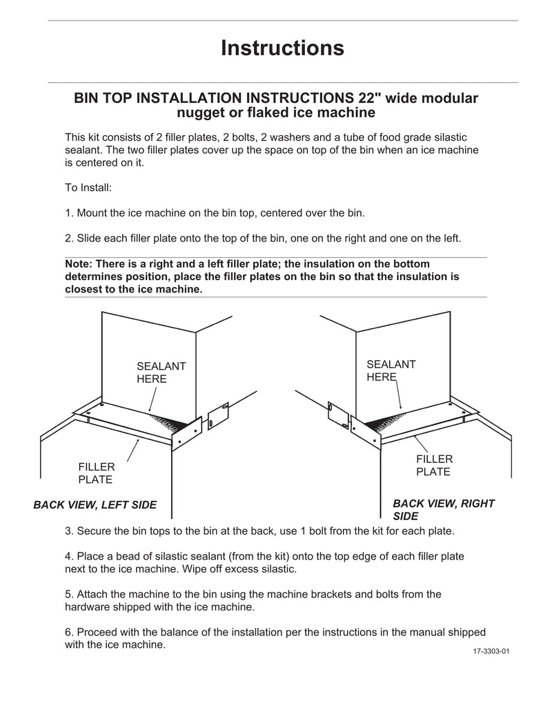 Installation Instructions