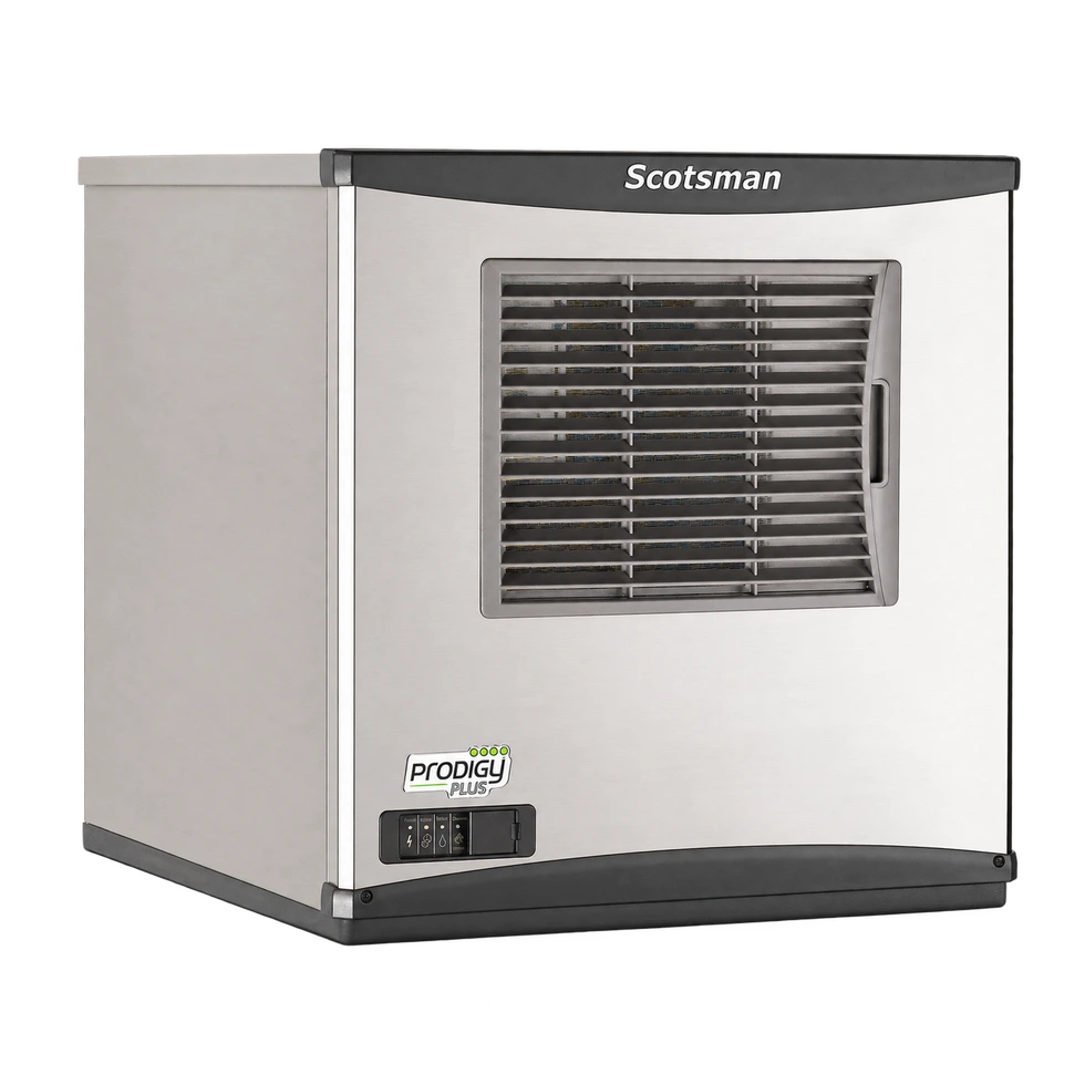 Scotsman Prodigy Plus NH0422AX-1 Commercial Nugget Ice Machine Head - 375 lb/Day H² Nugget Ice, 22 Inch Air-Cooled 115V
