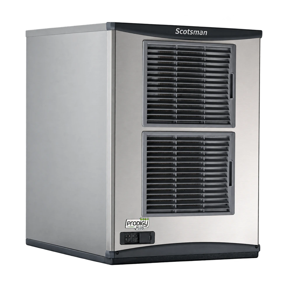 Scotsman Prodigy Plus NH0922AX-1 Commercial Nugget Ice Machine Head - 862 lb/Day H² Nugget Ice, 22 Inch Air-Cooled 115V