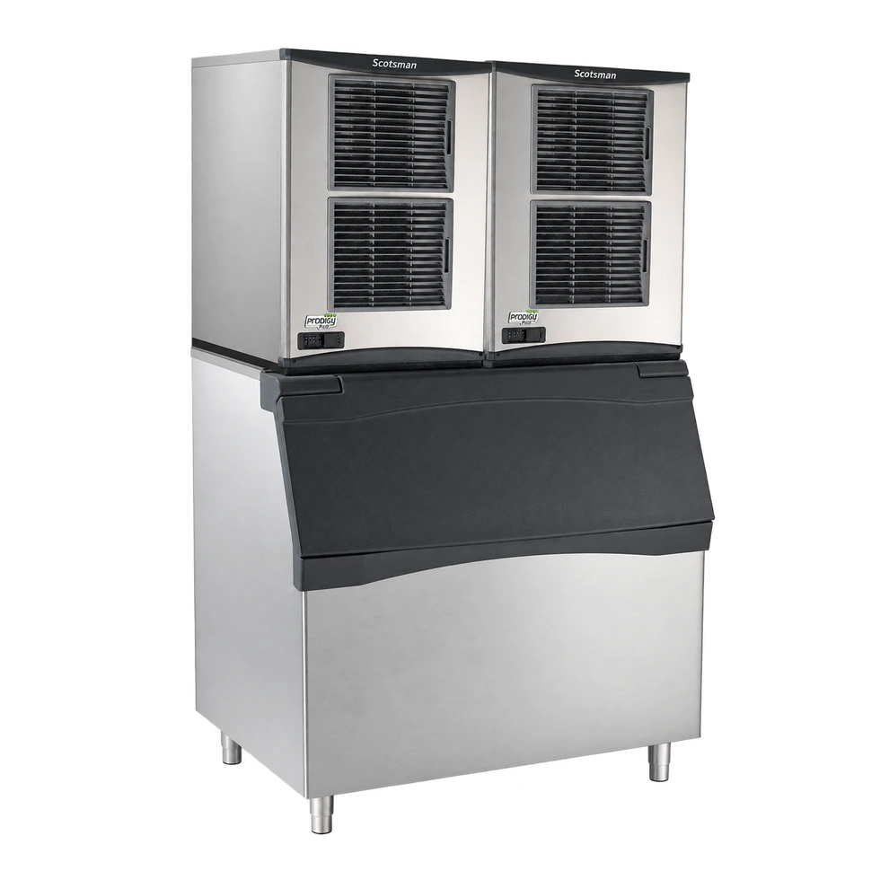 Scotsman Prodigy Plus NH0922AX-1 Commercial Nugget Ice Machine Head - 862 lb/Day H² Nugget Ice, 22 Inch Air-Cooled 115V