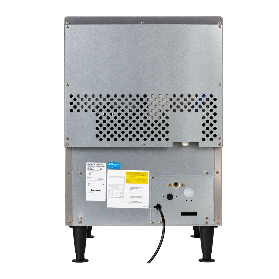 Scotsman UC2724SAX-1 Undercounter Ice Machine - 282 lb/Day Small Cube with 80 lb Bin, 24 Inch Air-Cooled