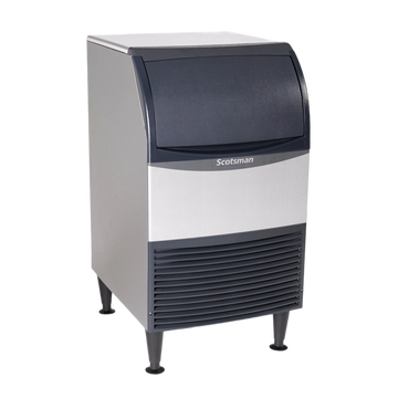 Scotsman UF2020AX-1 Commercial Flake Ice Machine - 216 lb/Day with 57 lb Bin, 20 Inch Air-Cooled