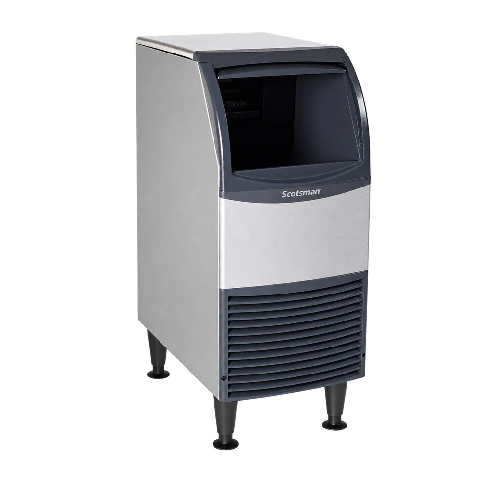 Scotsman UF1415AX-1 Commercial Flake Ice Machine - 142 lb/Day with 36 lb Bin, 15 Inch Air-Cooled