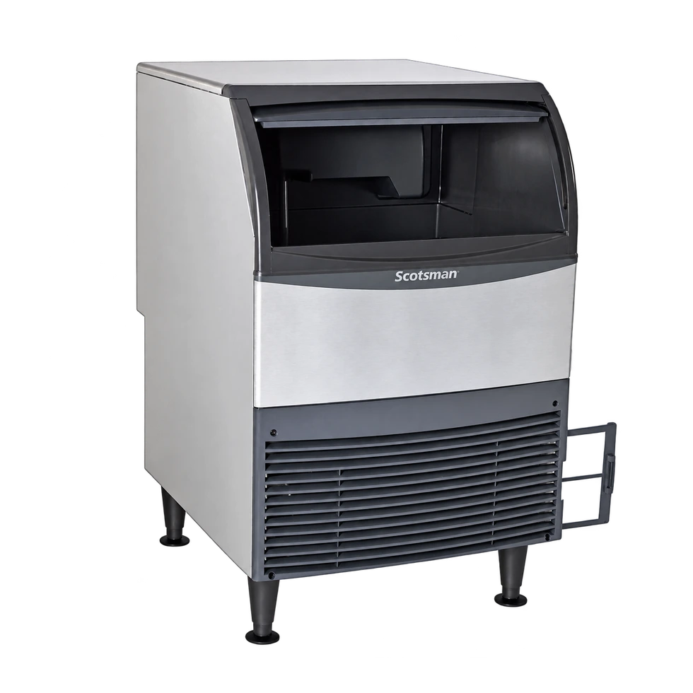 Scotsman UF424AX-1 Commercial Flake Ice Machine - 440 lb/Day with 80 lb Bin, 24 Inch Air-Cooled